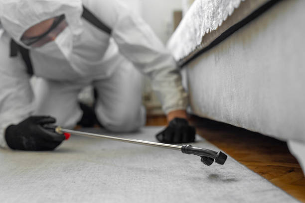 Professional Mosquito Control technician working in Byron, CA